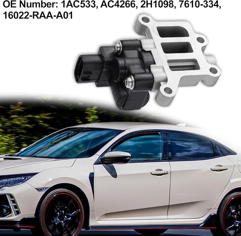 X AUTOHAUX Idle Air Control Valve IACV AC533 AC4266 2H1098 7610-334 16022-RAA-A01 for Honda Accord 2003-2005 Element 2003-2006 in Saudi Arabia