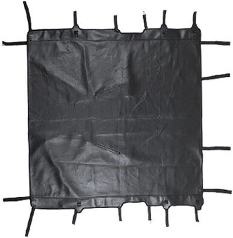 Soft Top Bikini Top Cover - 4-Door Leather for Jeep for Gladiator 2020-2022 1pc Front Rear Upper,Exterior Black STBTCAF2JJG4L in Saudi Arabia