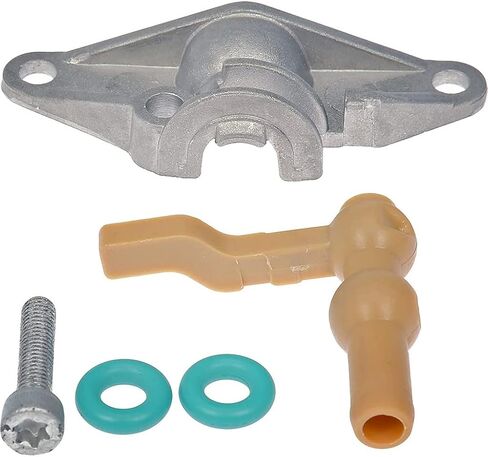 KarParts360 For Ford F-350/F-250 Super Duty 2008 2009 2010 Fuel Water Separator Drain Valve | Aluminum Housing | Metallic Color/Finish | 0.24inches Gasket Inside Diameter | 0.14inches Gasket Thickness in Saudi Arabia