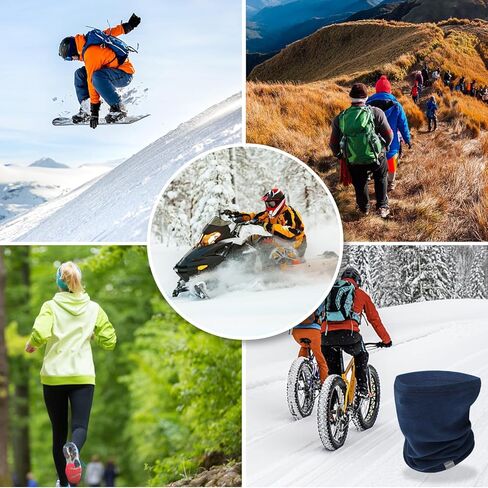 Neck Gaiter Winter Neck Warmer for Men & Women Windproof Face Mask for Cold Weather Breathable Ski Face Cover Scarf in Saudi Arabia