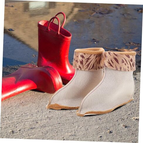 Boot Liner Socks for Women Warm Fleece Rain Boots Inserts Thermal Socks for Winter in Saudi Arabia