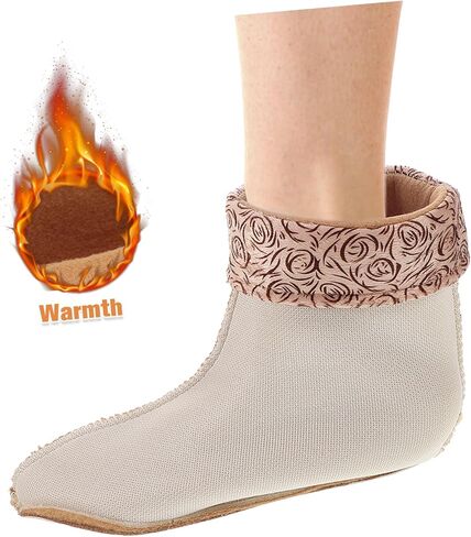 Boot Liner Socks for Women Warm Fleece Rain Boots Inserts Thermal Socks for Winter in Saudi Arabia