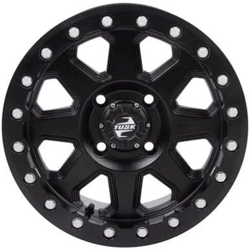 TUSK 4/137 Uinta Beadlock Wheel 15x7 5.0 + 2.0 Matte Black Compatible With HONDA Pioneer 1000-5 2016-2021 in Saudi Arabia