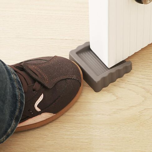 Safety Door Stopper 1pc Creative Windproof Stopper, Plastic Matte Finish Wedge, Safety Door Blocker for Bottom, Anti-Collision Door Stopper in Saudi Arabia