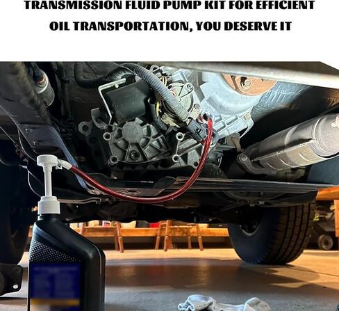 Transmission Fluid Pump Kit with 3/8" Swivel,Transmission Fluid Transfer Pump Kit with 8mm & 10mm Male Adapters,Multi-Purpose Gear Oil Pumps for Oil & Water Transporting in Saudi Arabia