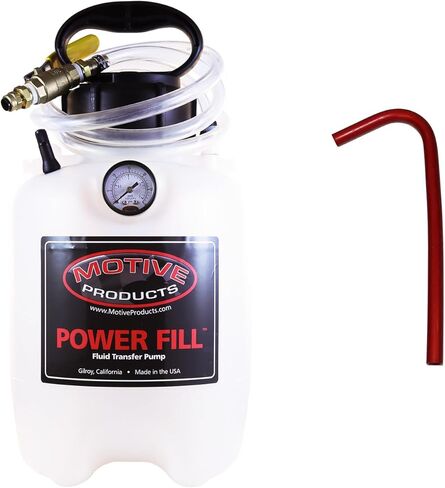 منتجات Dovevive 1735 Power Fill Pro Violid Transfer Pump 1 Gal Tank مع صمام Schraeder ، وإغلاق صمام الكرة ، وخرطوم ، 4 سعة لتر in Kuwait