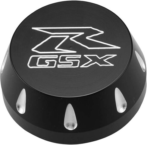 Motorcycle Triple Tree Stem Yoke Center Cap Compatible with Suzuki GSX-R 1000 2009-2020,GSX-R 600 2006-2020,GSX-R 750 2006-2020, Made of Aluminum Alloy (Black) in Saudi Arabia