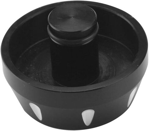 Motorcycle Triple Tree Stem Yoke Center Cap Compatible with Suzuki GSX-R 1000 2009-2020,GSX-R 600 2006-2020,GSX-R 750 2006-2020, Made of Aluminum Alloy (Black) in Saudi Arabia