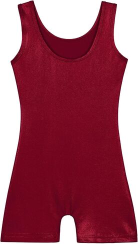 Baohulu Leotard for Toddler Girls Shorts Shorts Sparkle Embroidery Tank Biketards One in Saudi Arabia