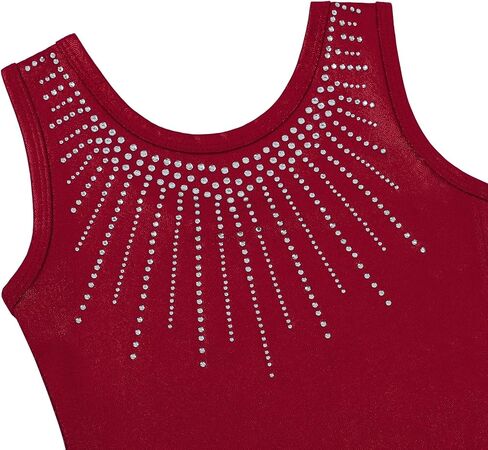 Baohulu Leotard for Toddler Girls Shorts Shorts Sparkle Embroidery Tank Biketards One in Saudi Arabia