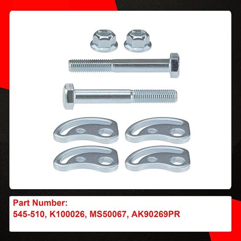 2 Sets Alignment Camber Bolt Kit Compatible with Chevrolet Silverado GMC Sierra 1500 2500 Hummer H2 H3 Camber Bolt ±1.5 Degree, Upper Control Arm Suspension Kit in Saudi Arabia