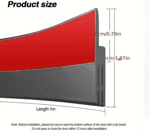 سدادة باب باب السيليكون ، 2 "عرض × 39" طول طواح الطقس ، سدادة مسودة باب المطاط لفجوة ختم تحت الباب الداخلية والخارجية in Saudi Arabia