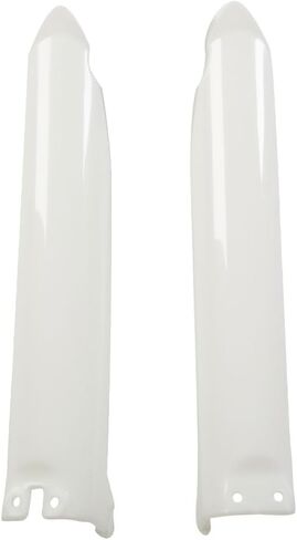 Acerbis Lower Fork Cover Set Natural White for Kawasaki KX125 1994-2003 in Saudi Arabia