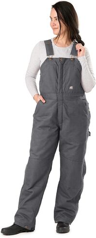 Berne Women's Softstone Duck Insulated Bib Overall in Saudi Arabia