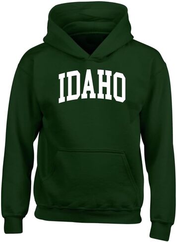 Wild Bobby State of Idaho College Style Fashion Unisex Hoodie Sweatshirt in Saudi Arabia