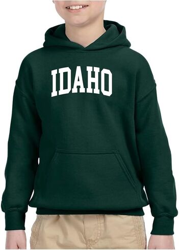 Wild Bobby State of Idaho College Style Fashion Unisex Hoodie Sweatshirt in Saudi Arabia