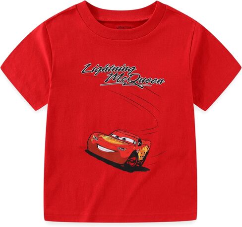 Disney Cars Lightning McQueen Boys T-Shirt Sweatshirt and Pants 3 Piece Set for Toddler and Big Kids in Saudi Arabia