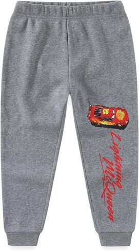 Disney Cars Lightning McQueen Boys T-Shirt Sweatshirt and Pants 3 Piece Set for Toddler and Big Kids in Saudi Arabia