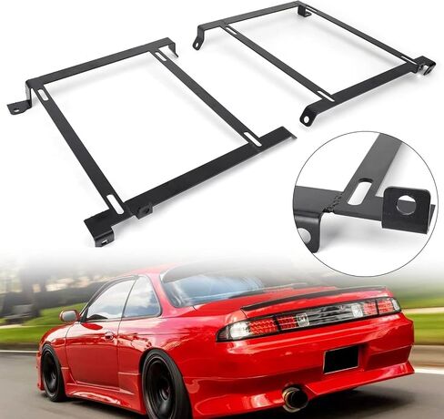 Low Mount Racing/Bucket Seat Tensile Steel Bracket Base for S13 S14 for NIS-san 240Sx in Saudi Arabia