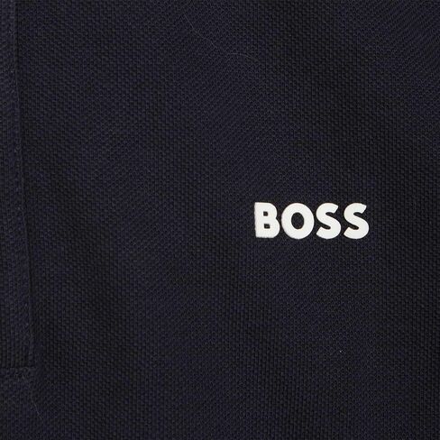 Boss Boys Short Sleeve Sleeve Polo Shirt 2 Pack Black/Navy 12 Years in Kuwait