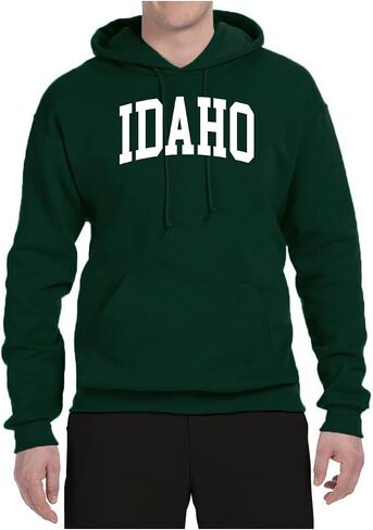 Wild Bobby State of Idaho College Style Fashion Unisex Hoodie Sweatshirt in Saudi Arabia