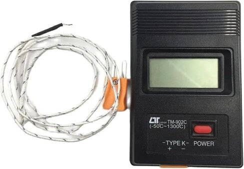 TM-902C أسود K النوع K Digital LCD DETARTERMETER NOMETERMENTER THERMODECTUR in Kuwait