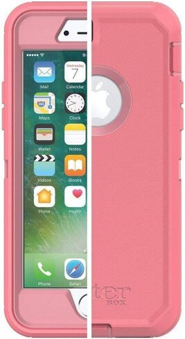 OtterBox Defender Series Case for iPhone SE (3rd and 2nd gen) and iPhone 8/7 (NOT Plus) - Case Only - Mint DOT (Tempest Blue/Aqua Mint/Mint DOT Graphic) in Saudi Arabia