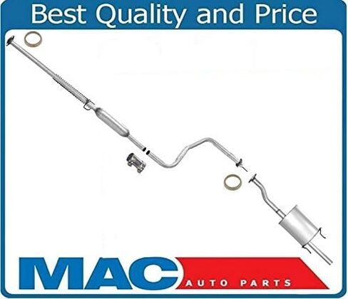 Muffler Exhaust Pipe System Replacement Parts For Honda Civic 2 or 4 Door 1.6L DX LX 1996 1997 1998 1999 2000 in Saudi Arabia