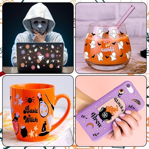 18 Sheets Christmas UV DTF Cup Wrap Transfer for Glass 16 oz Cute Merry Christmas Cups Stickers Gingerbread Man Gnome Sticker Decal Waterproof Red Green Pink Rub on Transfers for Crafting DIY in Saudi Arabia
