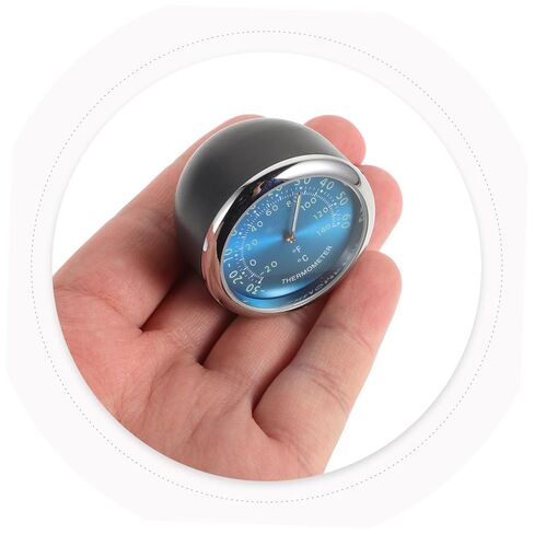 Luxshiny Car Dashboard ساعة إلكترونية مع مقياس حرارة توهج ليلي توهج متعدد الوظائف ترموستات سيارة كوارتز لمراقبة درجة الحرارة الحقيقية شاشة زرقاء مضيئة للقيادة الليلية الآمنة in Kuwait