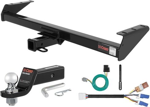 CURT Class 3 Hitch Tow Package with 2" Ball for Suzuki Equator, Nissan Frontier in Saudi Arabia