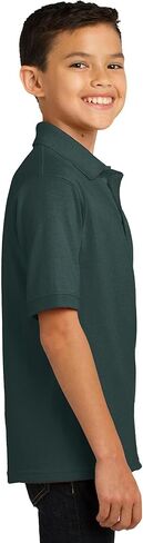 Port & Co Youth Core Blend Jersey Knit Polo-KP55y in Saudi Arabia