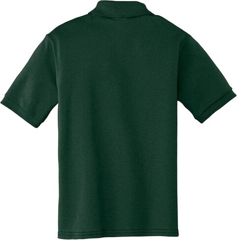 Port & Co Youth Core Blend Jersey Knit Polo-KP55y in Saudi Arabia
