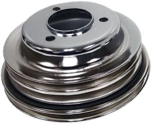 متوافق/بديل لـ Chevy Big Block 3 Groove Chrome Crank Pulley Pump LWP LWP in Kuwait