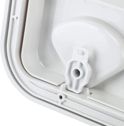 Amarine Made Marine Deck Hatch Boat Deck Hatch Access Hatch and Lid Marine Hatch for Boat 12-3/8" X 17-1/4" - White - 315mmx440mm (Black) in Saudi Arabia