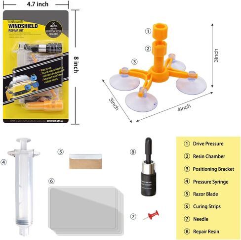 Automobile Windshield Chip Repair Kit,Car Window Repair Kit for Windshield Crack,Auto Windshield Repair Kit for Chips & Cracks in Saudi Arabia