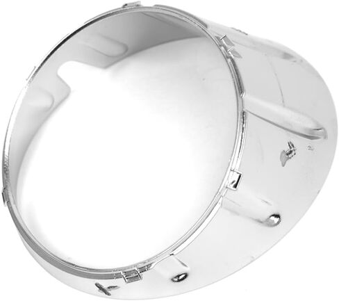 Chcury1 Car 51117248791 Front Fog Lamp Bezel Bumper Frame Light Trim Ring Cover Guard Left For BMW For MINI COOPER R56 R55 R57 R58 R59 11-2013 ABS Chrome in Saudi Arabia