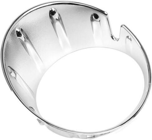 Chcury1 Car 51117248791 Front Fog Lamp Bezel Bumper Frame Light Trim Ring Cover Guard Left For BMW For MINI COOPER R56 R55 R57 R58 R59 11-2013 ABS Chrome in Saudi Arabia