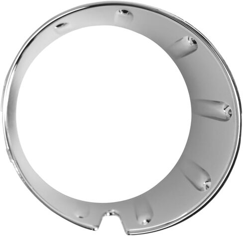 Chcury1 Car 51117248791 Front Fog Lamp Bezel Bumper Frame Light Trim Ring Cover Guard Left For BMW For MINI COOPER R56 R55 R57 R58 R59 11-2013 ABS Chrome in Saudi Arabia