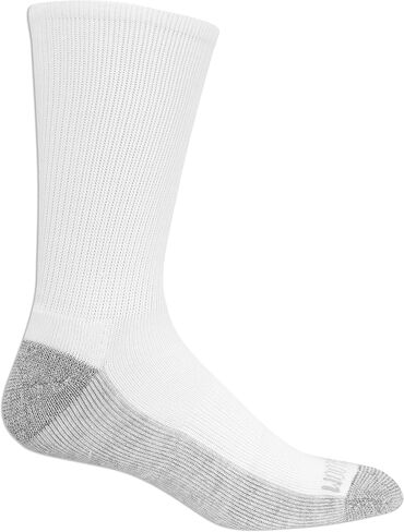 Fruit of the Loom Men's Essential 6 Pair Pack Casual Socks with Cushion and Arch Support in Saudi Arabia
