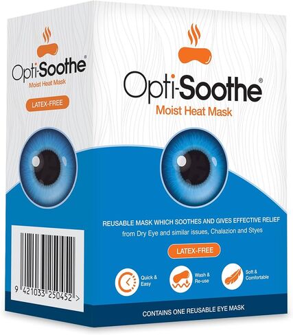 Opti-Soothe Moist Heat Mask - Re-usable Eye Mask for Soothing Dry Eye and Restoring Moisture to Eyes in Saudi Arabia