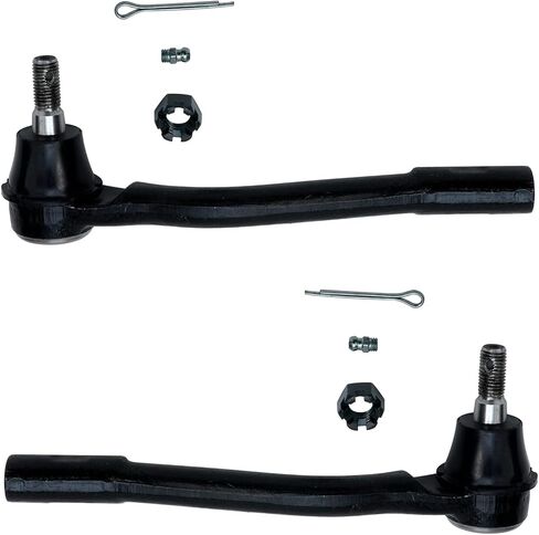 Detroit Axle-مجموعة التعليق 12 في المائة لعام 2007-2008 Hyundai Entourage ، 2006-2012 ، 2014 Kia ​​Sedona ، 4 أشرطة أمامية وخلفية 2 مفاصل الكرة السفلية 4 قضبان التعادل الخارجية والداخلية 2 أحذية و Bellows in Saudi Arabia