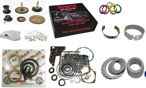 4R70W 4R75W Transmission Super Master Rebuild Kit 1997-2003 ، Friction and Steel Clutch Packs ، Gaskets Seals Bands Bithings Pistons Filter in Kuwait