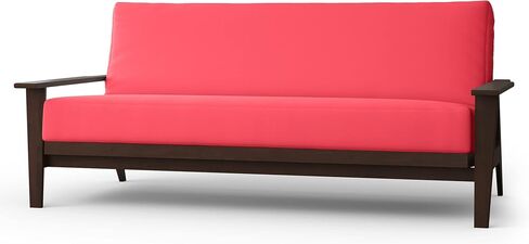 Nirvana Futons Easy Care Premium Full Futon Cover Full Futon Futon Futon Futon Featon Shicay - Navy - Made in USA (9688 -TW) in Saudi Arabia