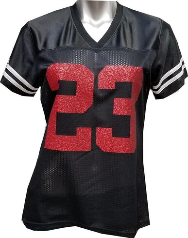 مخصص Glitterflake Christian McCaffrey Womens Black Mesh Jersey Size Small in Saudi Arabia