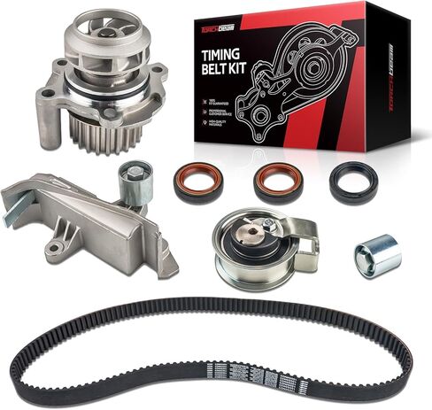 مجموعة حزام توقيت Torchbeam متوافقة مع فولكس واجن بارات 2001-2005 ، Audi A4 Quattro 2001-2005 ، Audi A4 2001-2006 ، يحل محل OE# TBK306A ، WP180-2220 in Saudi Arabia