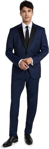 BOSS Men's Slim Fit Tuxedo, Navy, Blue, L in Kuwait