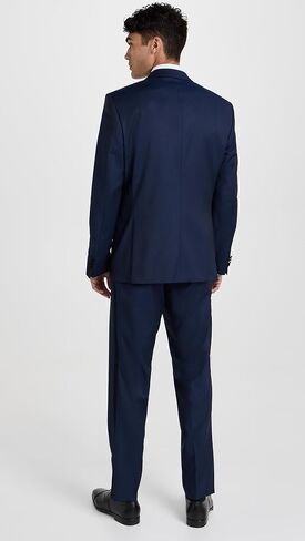 BOSS Men's Slim Fit Tuxedo, Navy, Blue, L in Kuwait