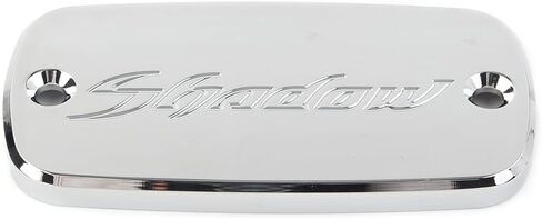 Zhisheng Motorcycle Front Brake Fluid Reservoir Cover Cap Front Clutch Fluid Cap Aluminum for HONDA Shadow VT600/750C/750DC/750C2B VT1100C/C2/C3 1988-2013 most model (Chrome) in Saudi Arabia