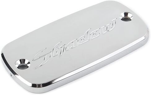 Zhisheng Motorcycle Front Brake Fluid Reservoir Cover Cap Front Clutch Fluid Cap Aluminum for HONDA Shadow VT600/750C/750DC/750C2B VT1100C/C2/C3 1988-2013 most model (Chrome) in Saudi Arabia
